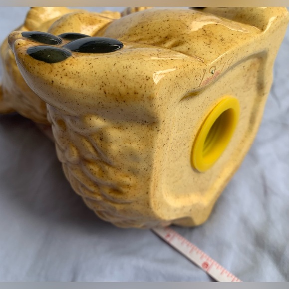 Ceramic Teddy Bear (Piggy) Bank, 7.5 inch.  Baby Shower Gift Nursery Vintage - Picture 7 of 8